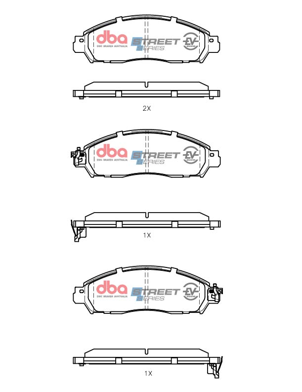 Front Street Series EV Brake Pads