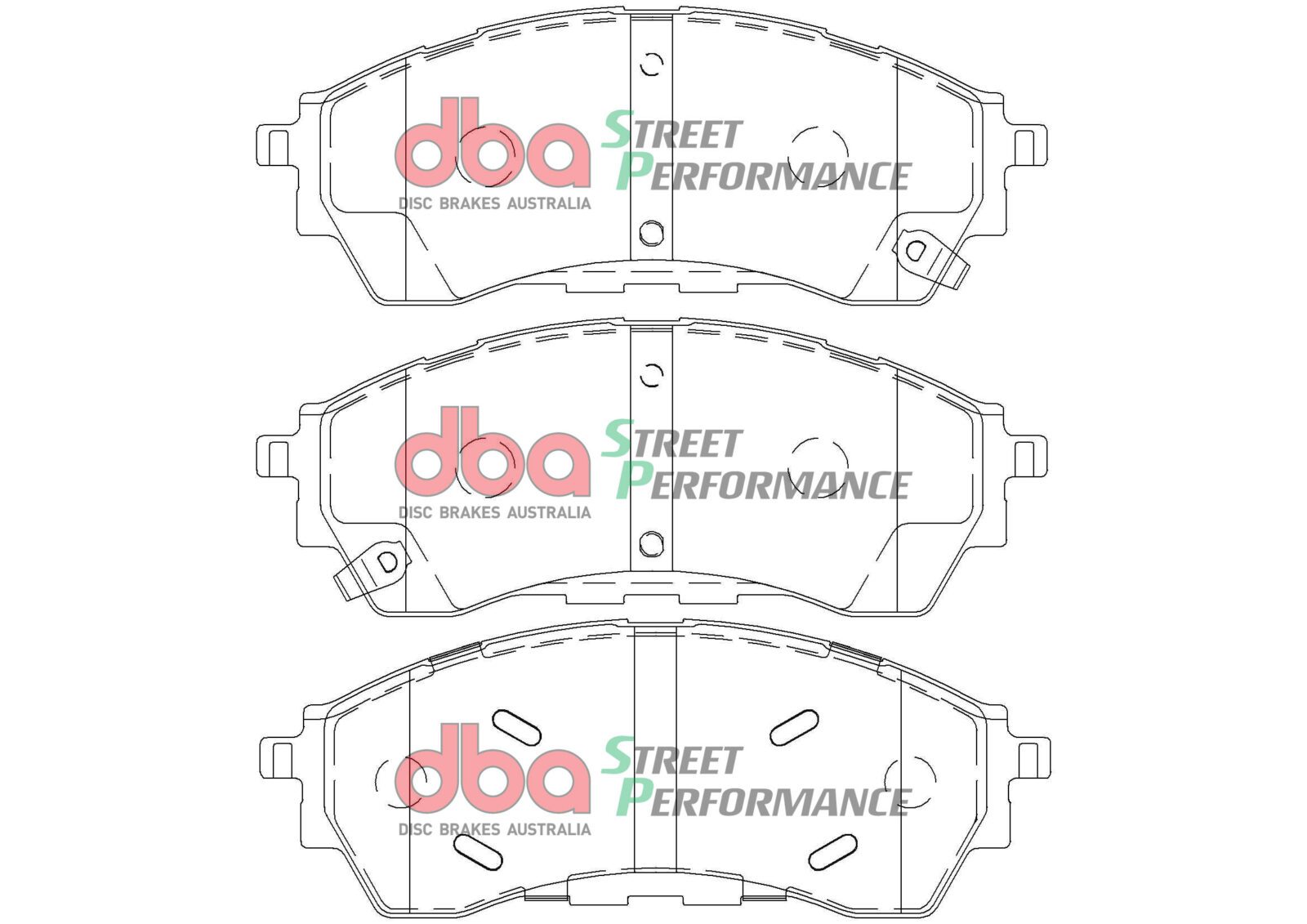 Front Street Performance Brake Pads