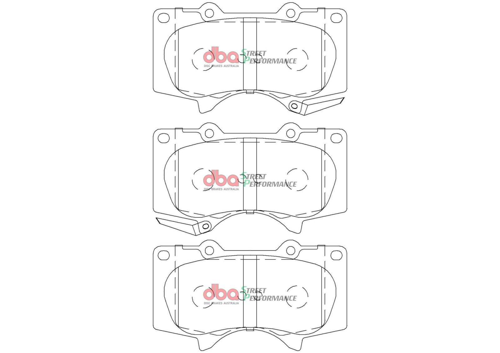 Front Street Performance Brake Pads
