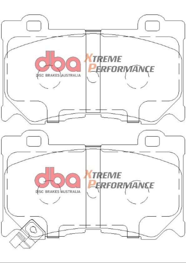 Front Xtreme Performance Brake Pads