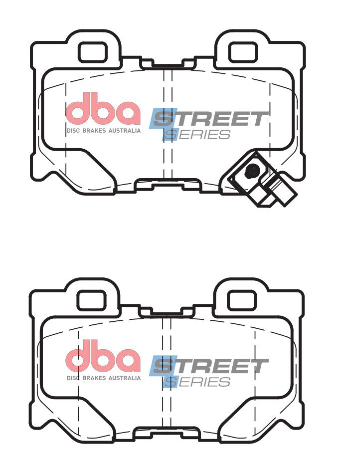 Rear Street Series Brake Pads