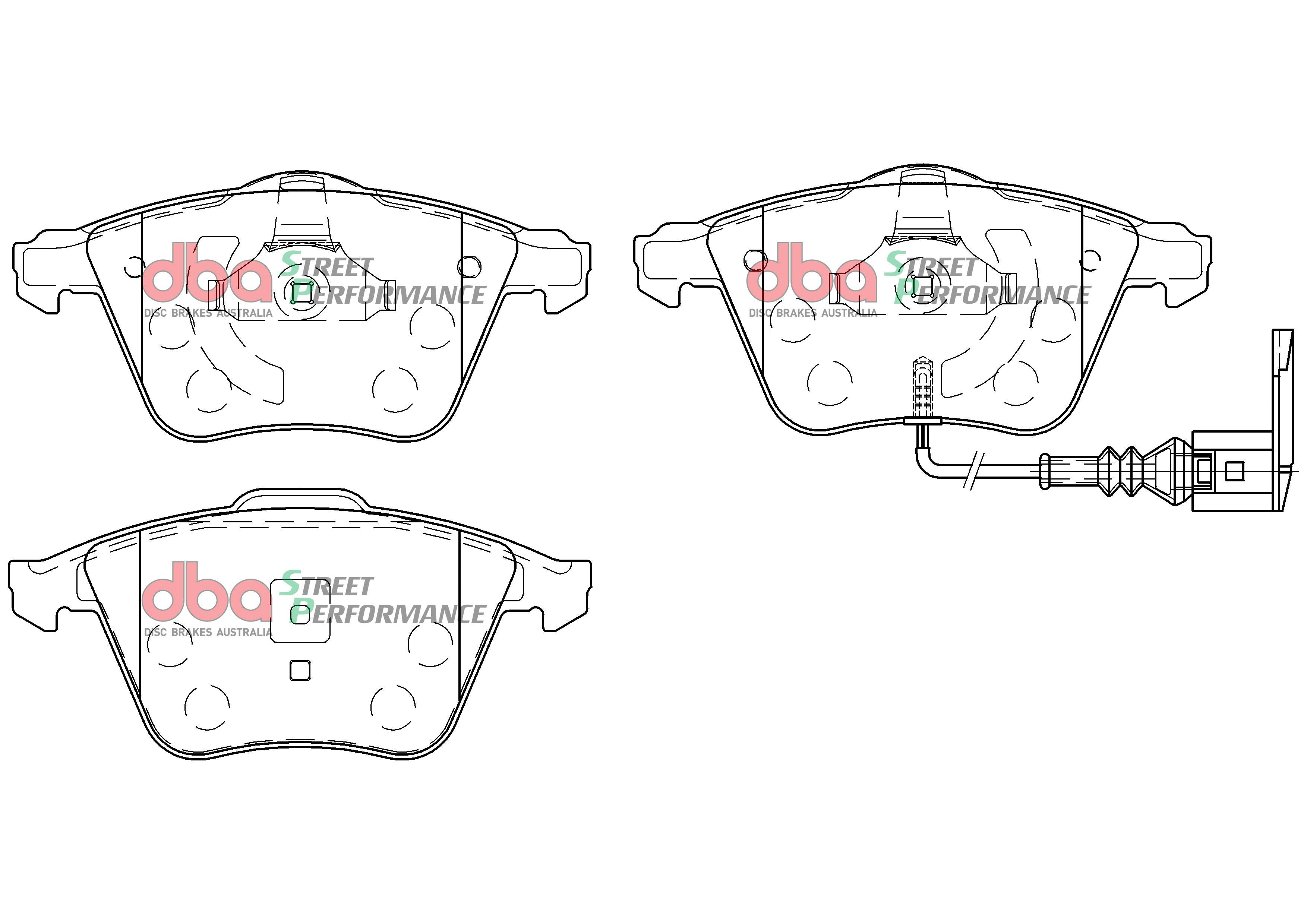 Front Street Performance Brake Pads