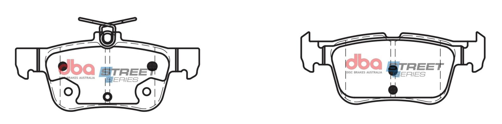 Rear Street Series Brake Pads