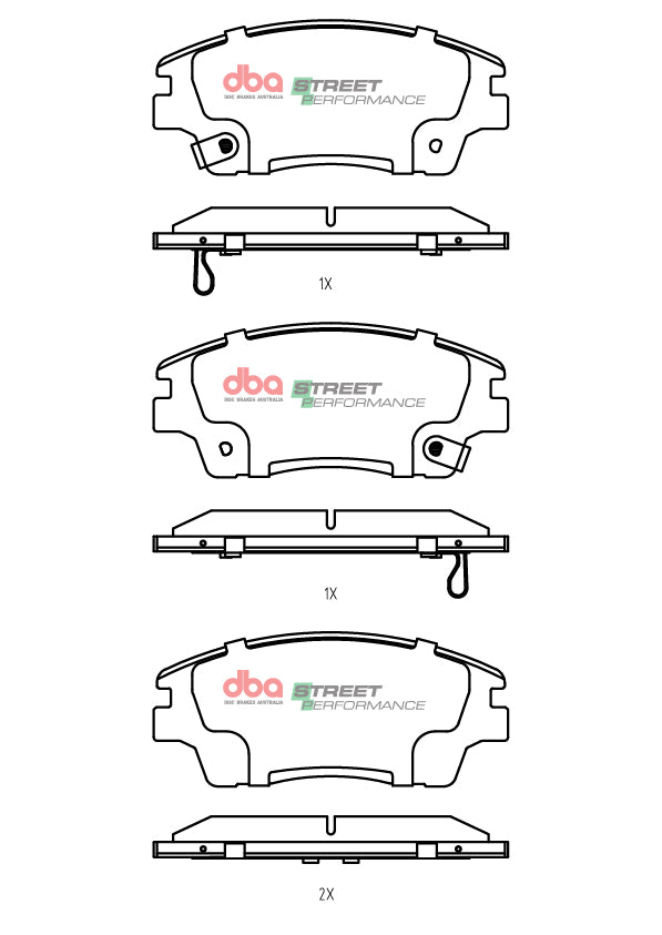 Front Street Performance Brake Pads