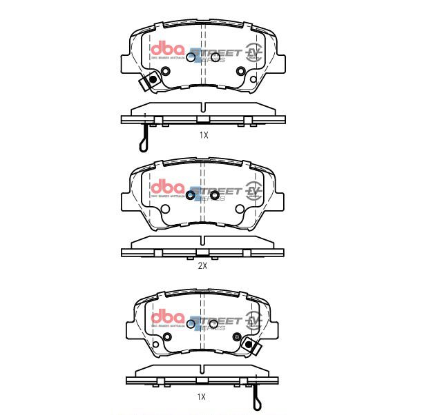 Front Street Series EV Brake Pads
