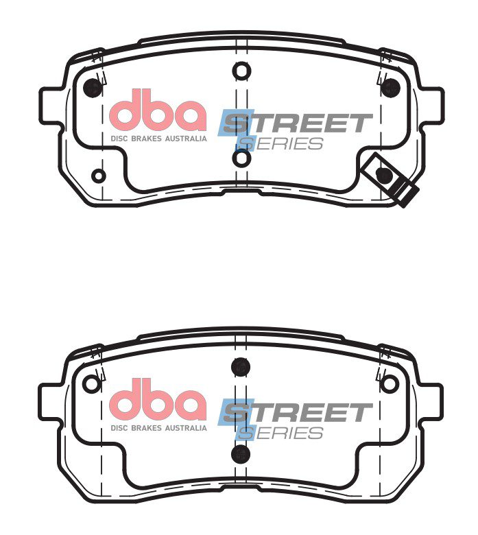 Rear Street Series Brake Pads