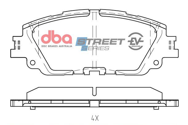 Front Street Series EV Brake Pads