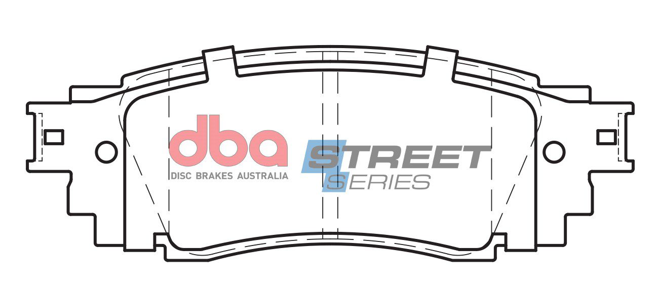 Rear Street Series Brake Pads