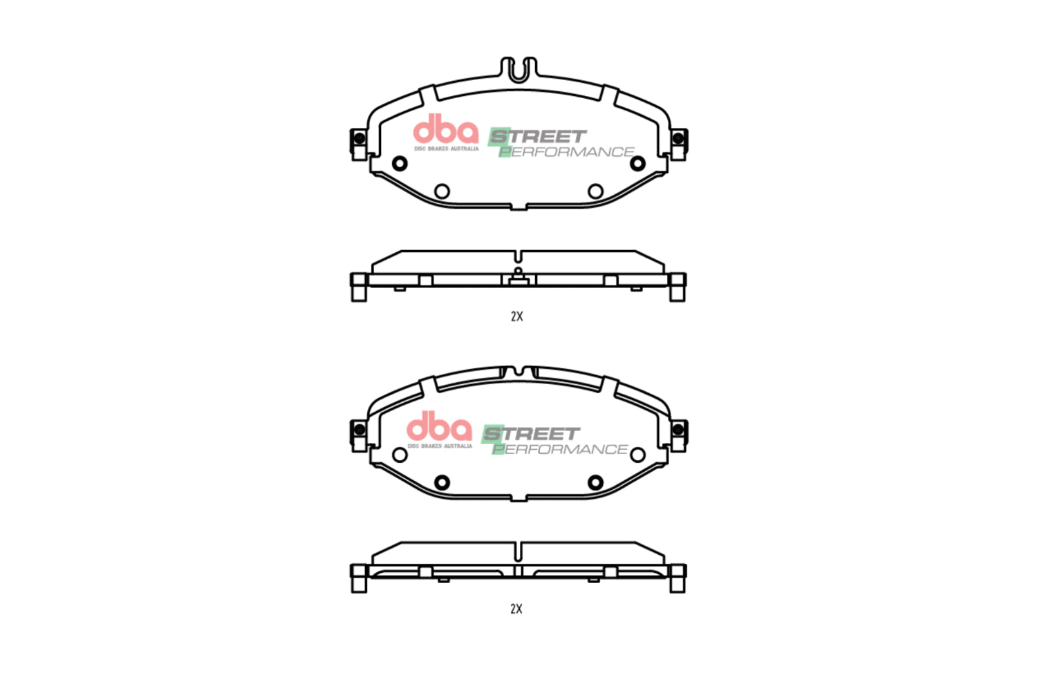 Front Street Performance Brake Pads