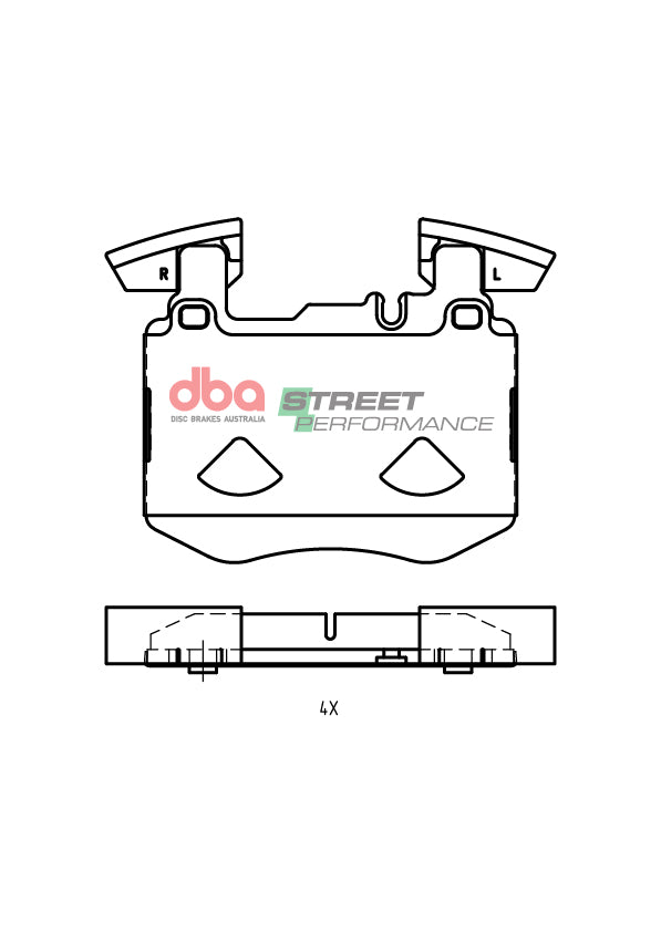 Front Street Performance Brake Pads