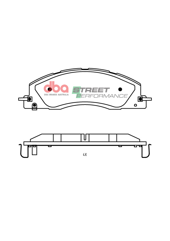 Front Street Performance Brake Pads
