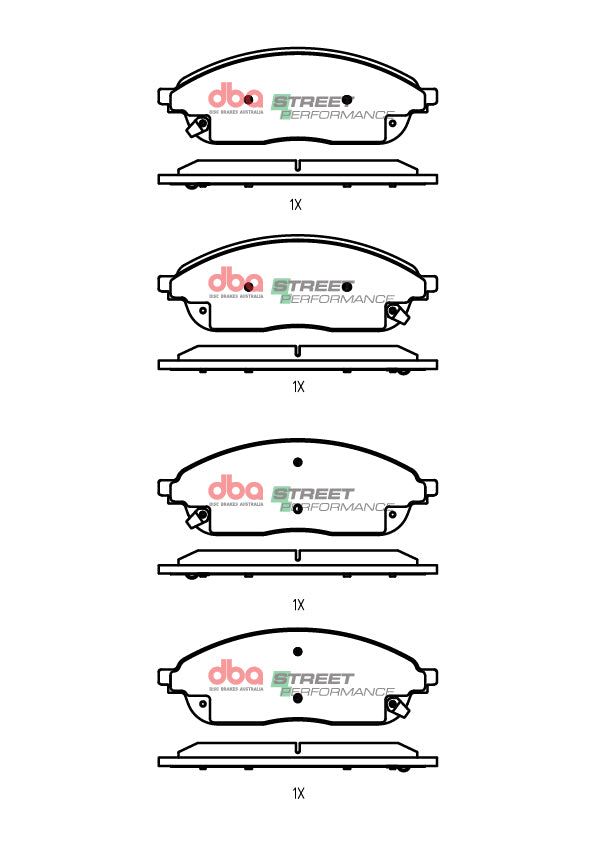 Front Street Performance Brake Pads
