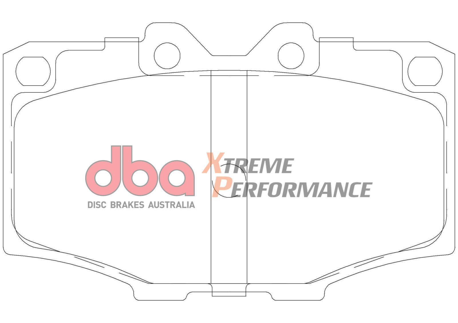 Front Xtreme Performance Brake Pads