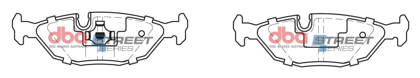 Rear Street Series Brake Pads