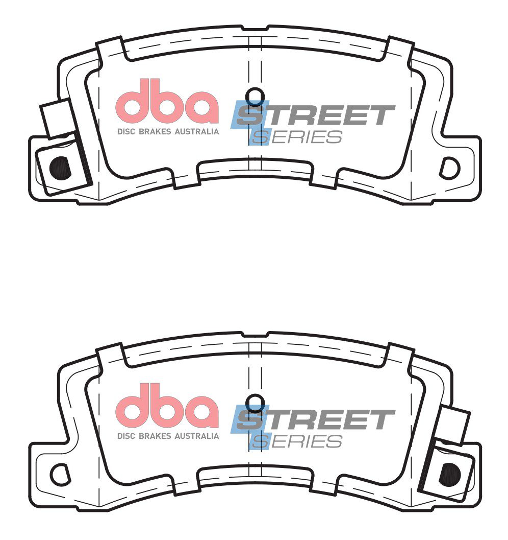 Rear Street Series Brake Pads