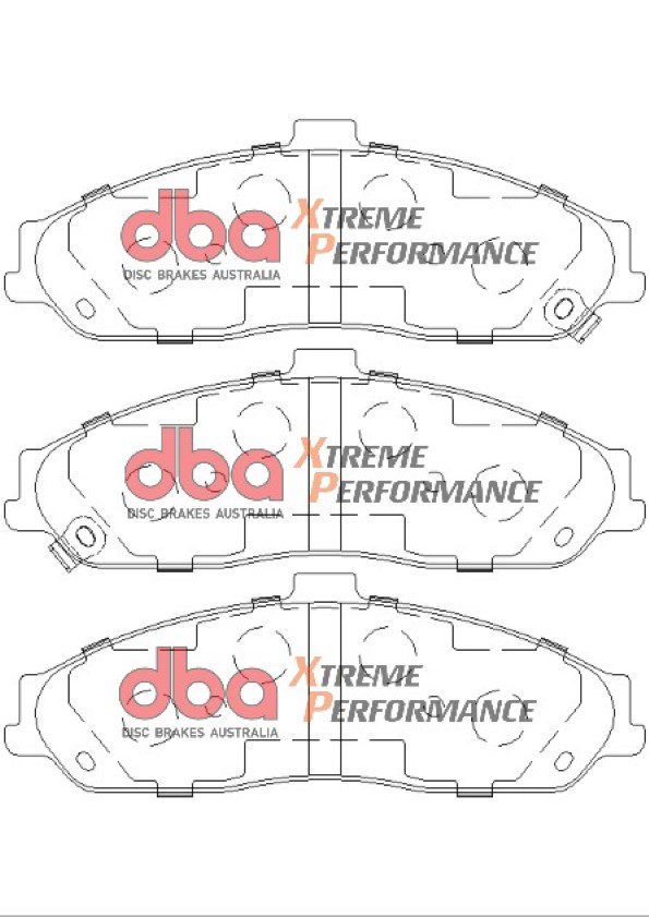 Front Xtreme Performance Brake Pads