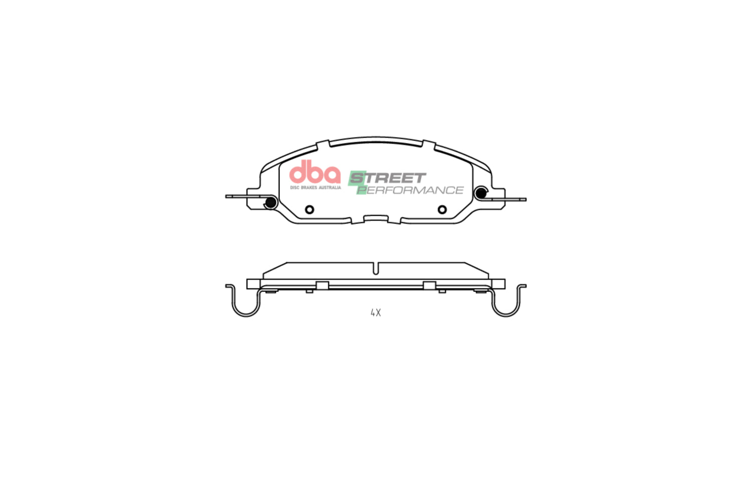 Front Street Performance Brake Pads