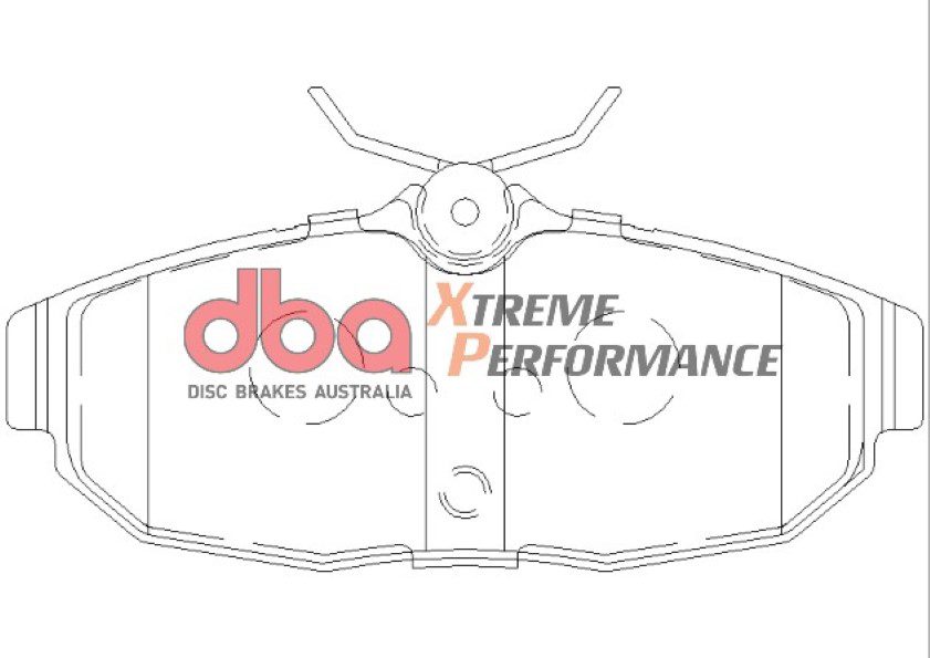 Rear Xtreme Performance Brake Pads