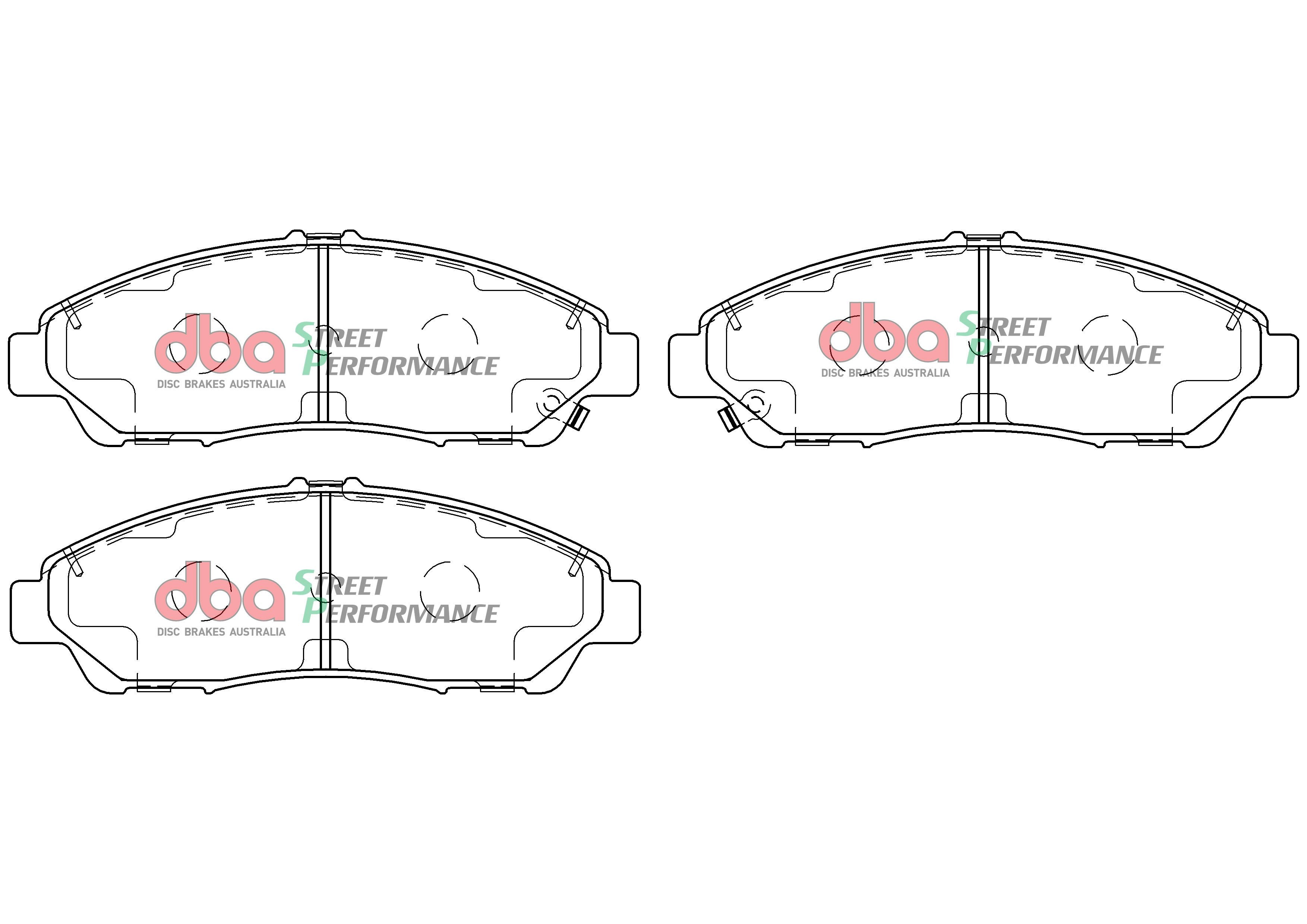 Front Street Performance Brake Pads