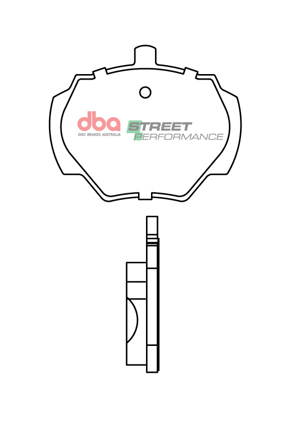 Rear Street Performance Brake Pads