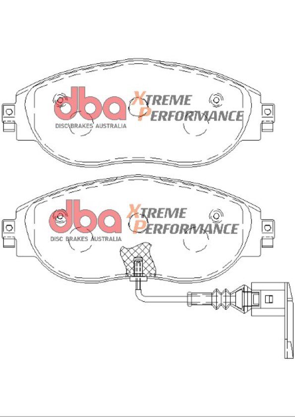 Front Xtreme Performance Brake Pads