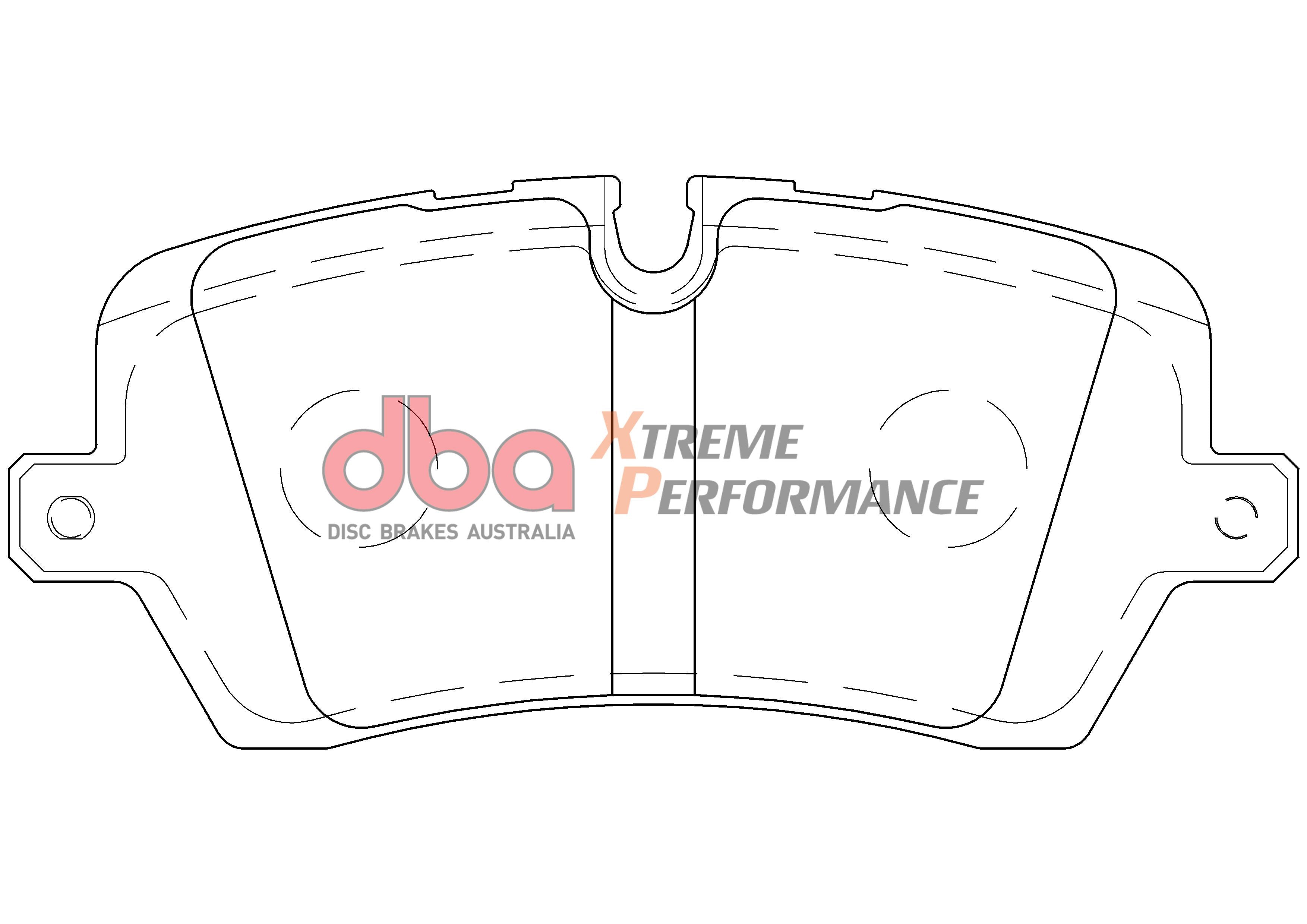 Rear Xtreme Performance Brake Pads