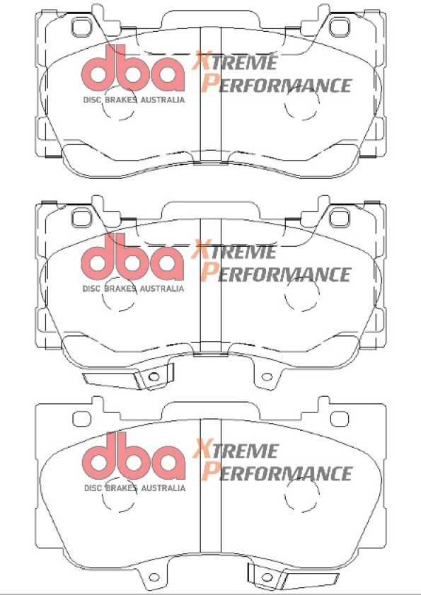 Front Xtreme Performance Brake Pads