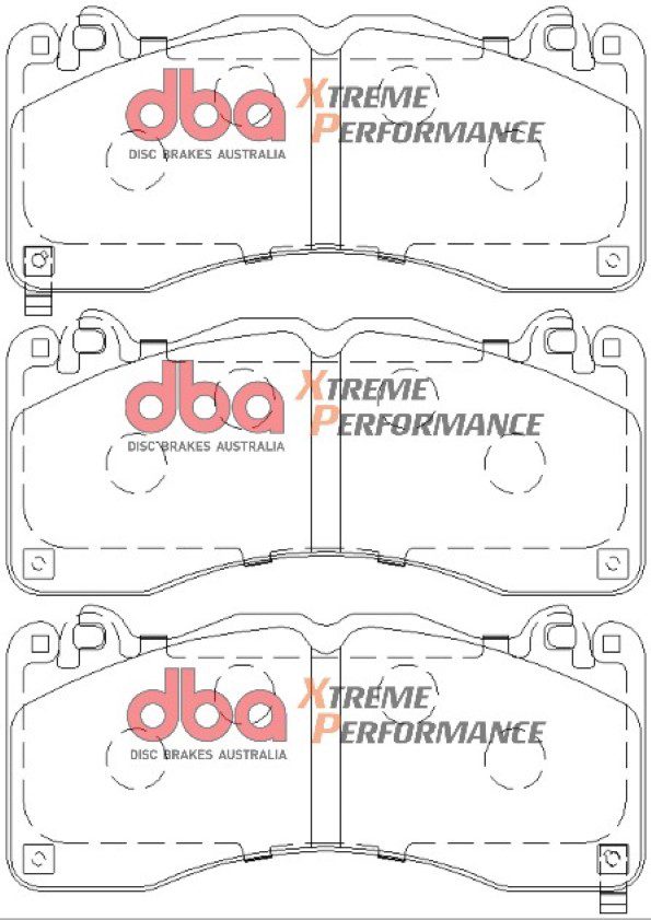 Front Xtreme Performance Brake Pads