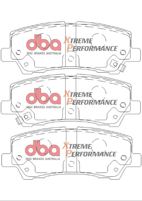 Rear Xtreme Performance Brake Pads