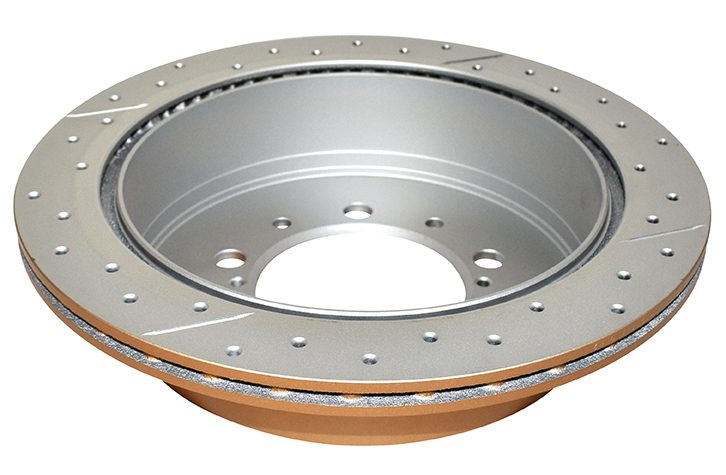 Rear Street Series XGold Brake Rotor
