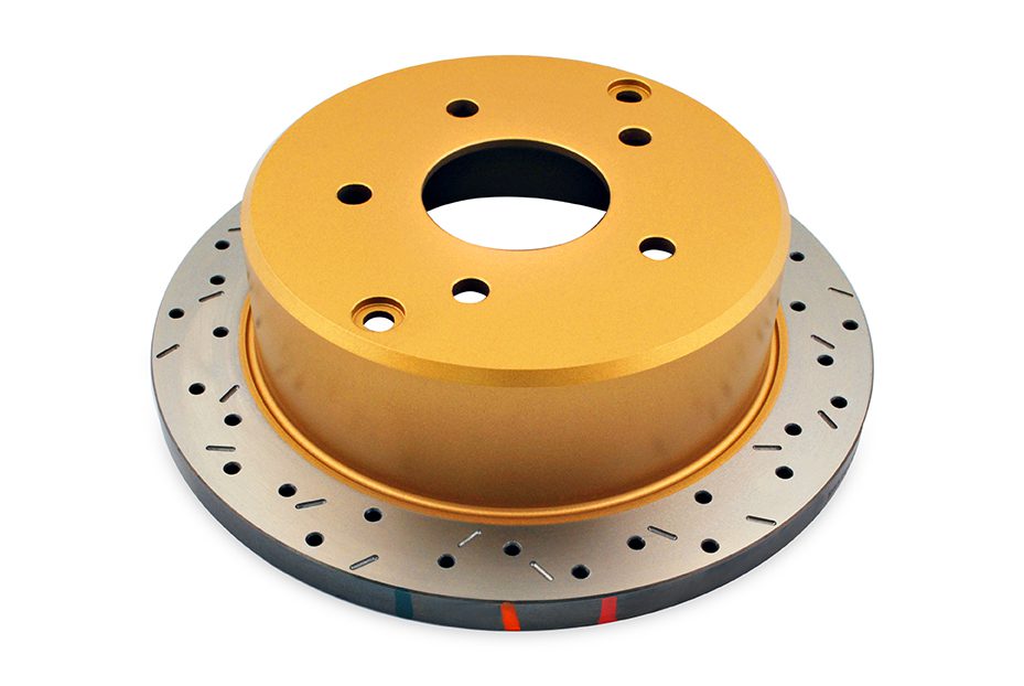 Rear 4000 Series XS Gold Brake Rotor