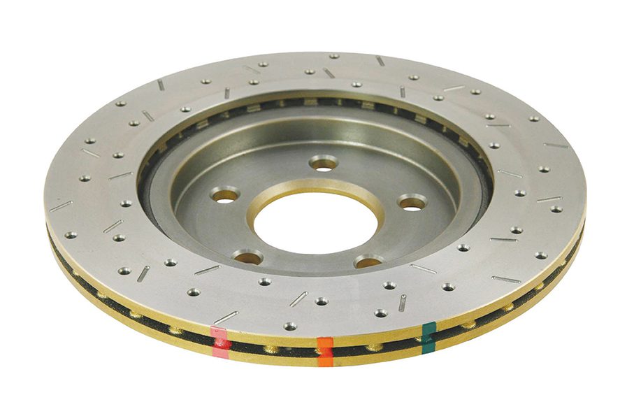 Rear 4000 Series XS Gold Brake Rotor
