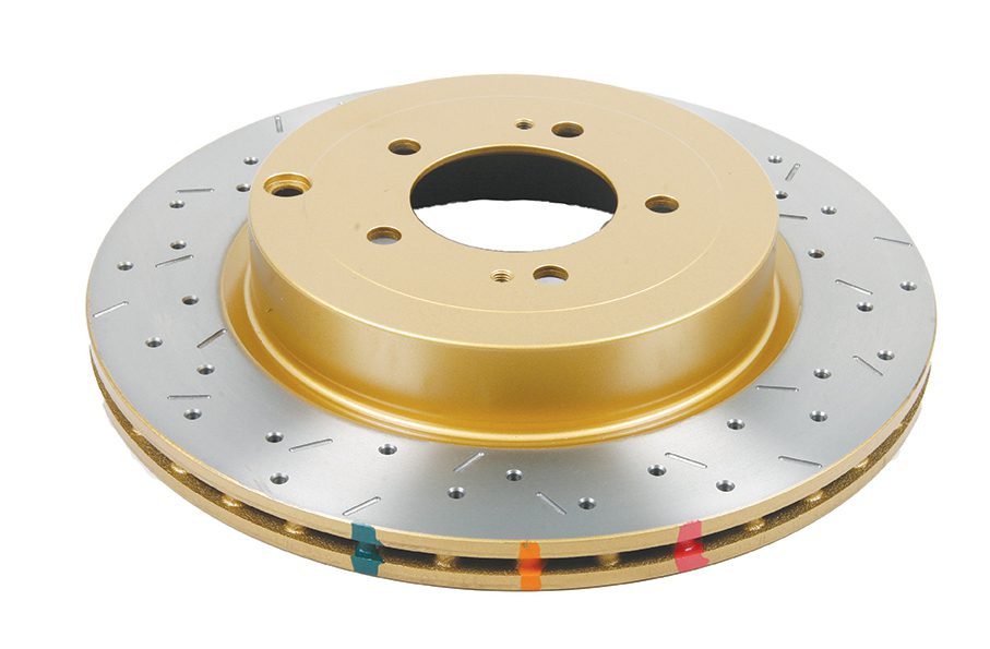 Rear 4000 Series XS Gold Brake Rotor