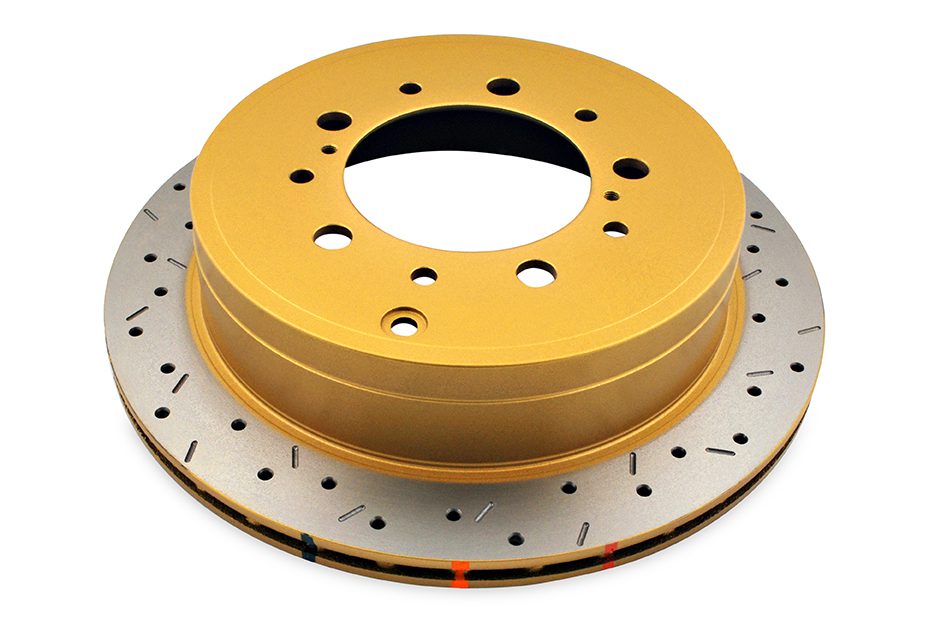 Rear 4000 Series XS Gold Brake Rotor