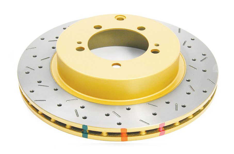 Rear 4000 Series XS Gold Brake Rotor